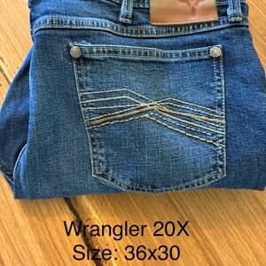 Wrangler 20X Denim Jeans in Blue